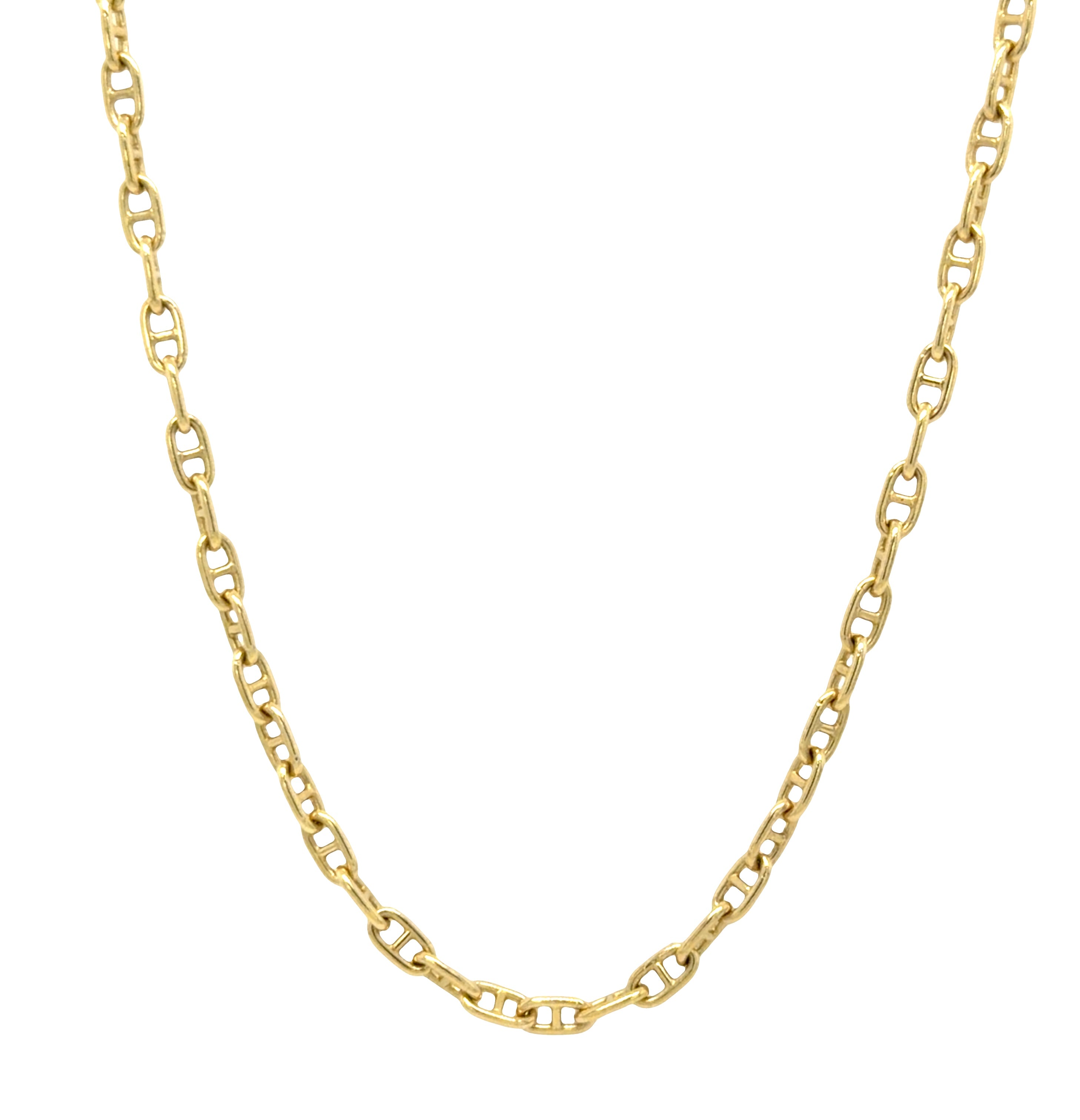 14K Yellow Gold Horsebit Chain