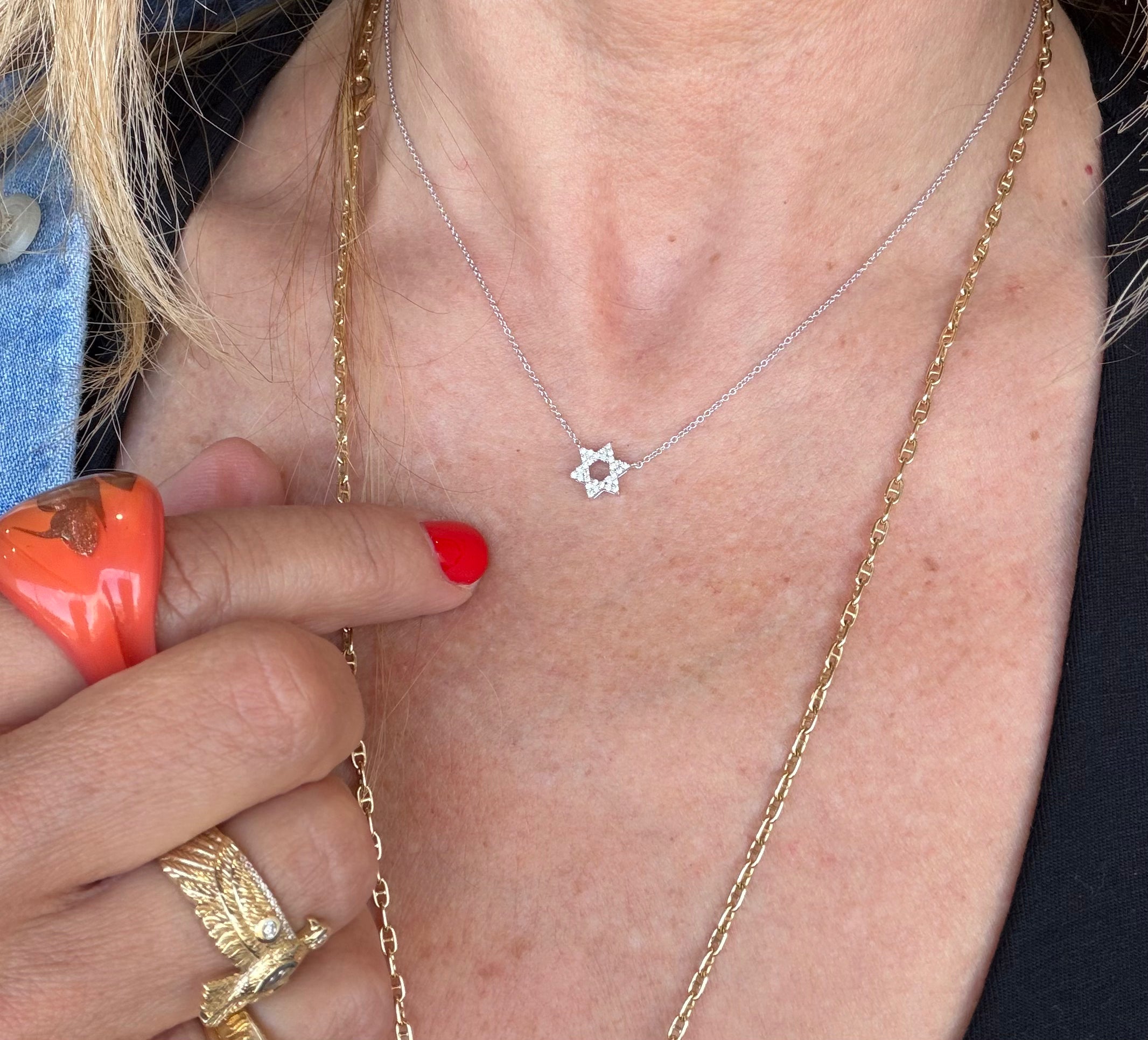 Star of David Necklace