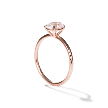 JBJ Solitaire Diamond Engagement Ring