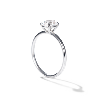JBJ Solitaire Diamond Engagement Ring