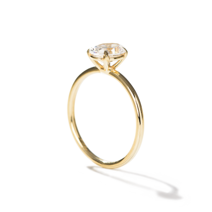 JBJ Solitaire Diamond Engagement Ring