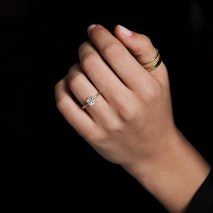 JBJ Solitaire Diamond Engagement Ring