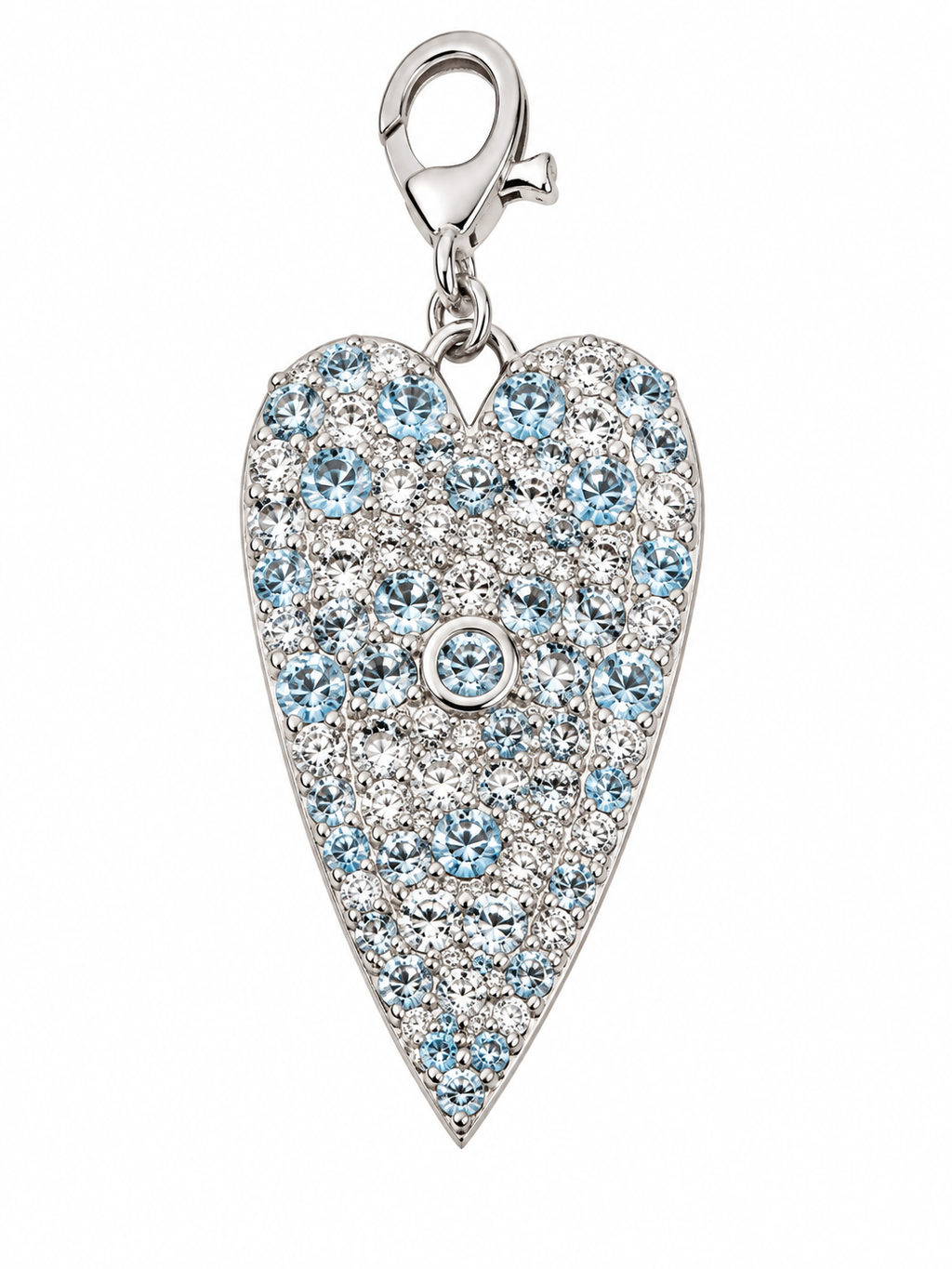 Presley Elongated Heart Pendant