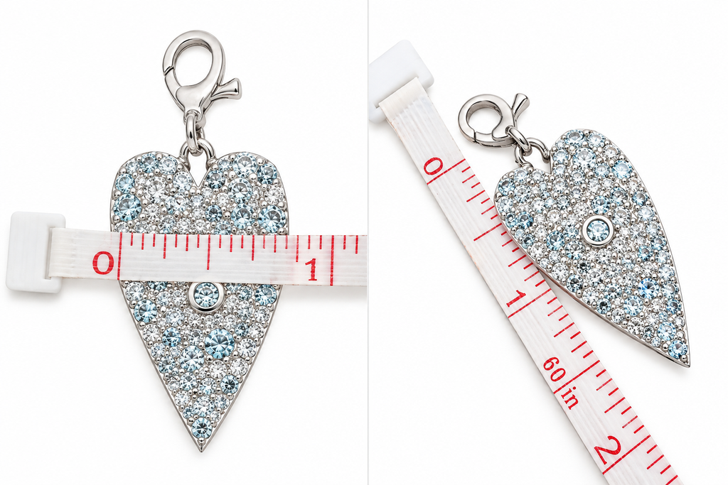 Presley Elongated Heart Pendant