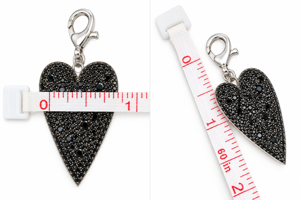 Presley Elongated Heart Pendant