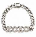 XOXO Champagne Diamond Bracelet