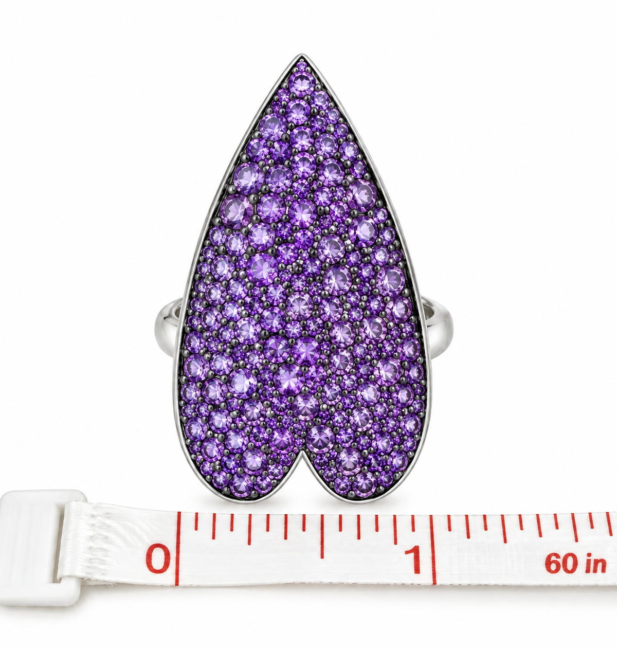 Presley Elongated Heart Ring