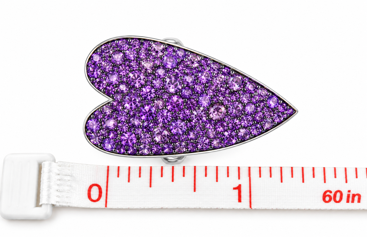 Presley Elongated Heart Ring