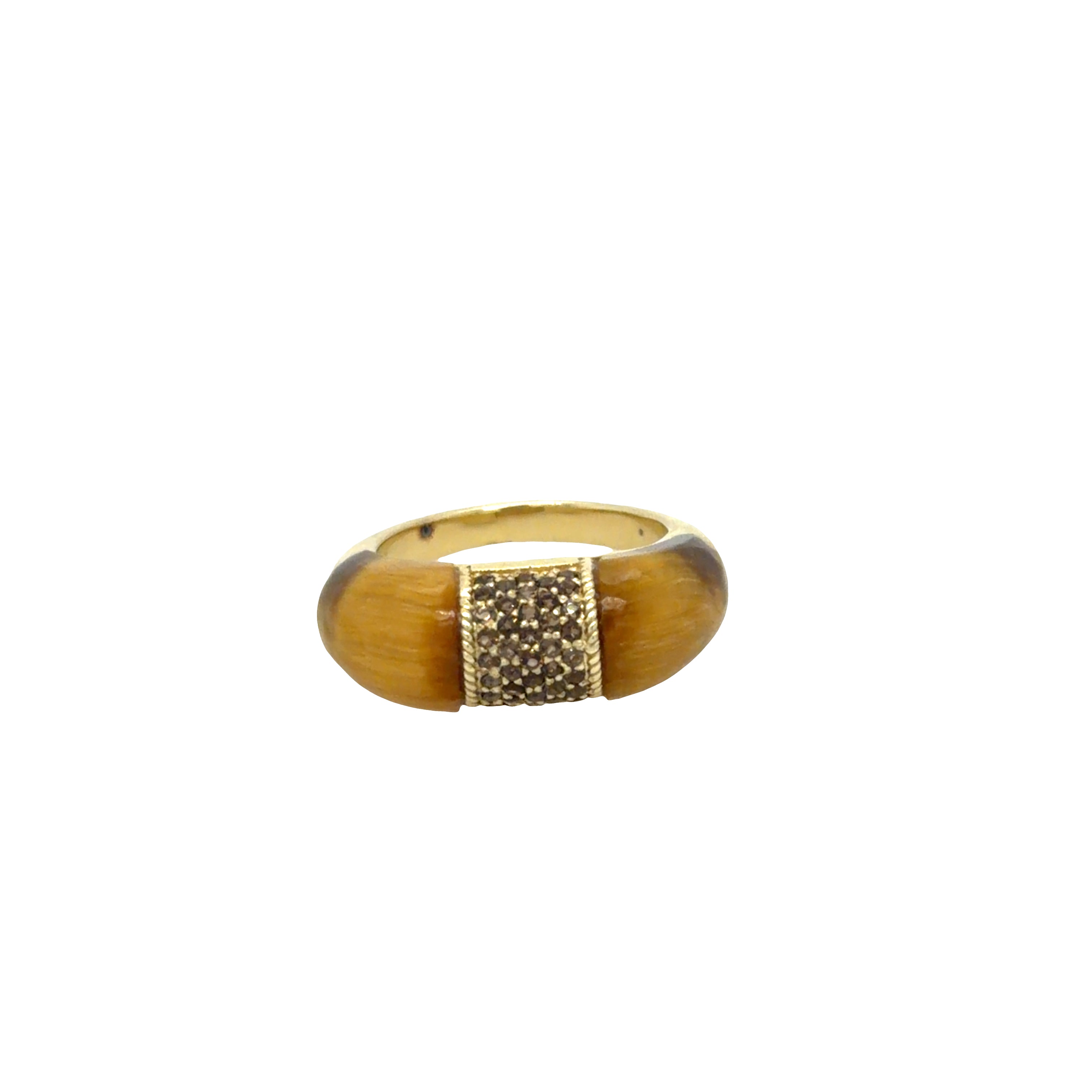 One of a Kind Tigers Eye Ring