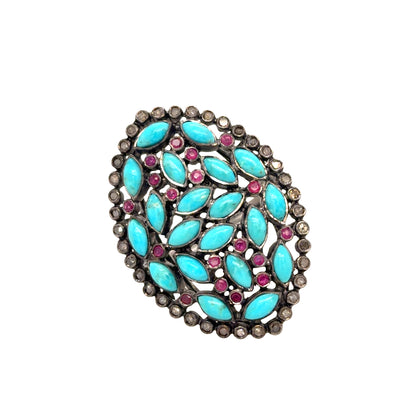 Lila One of a Kind Turquoise Ring