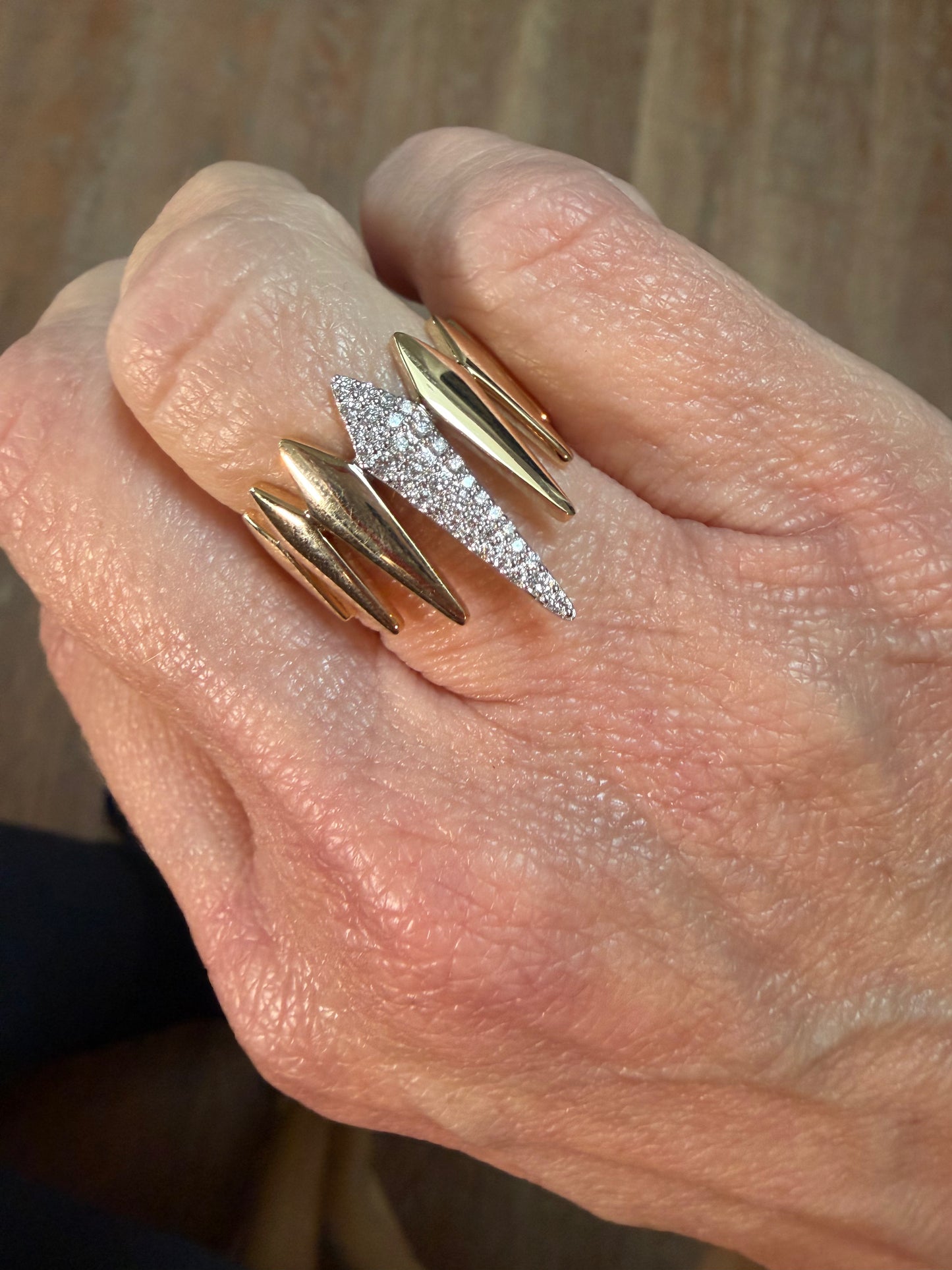 Grit and Grace Spear Ring