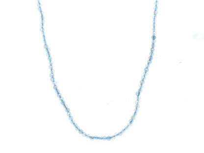Semi Precious Gemstone Long Strand Necklace
