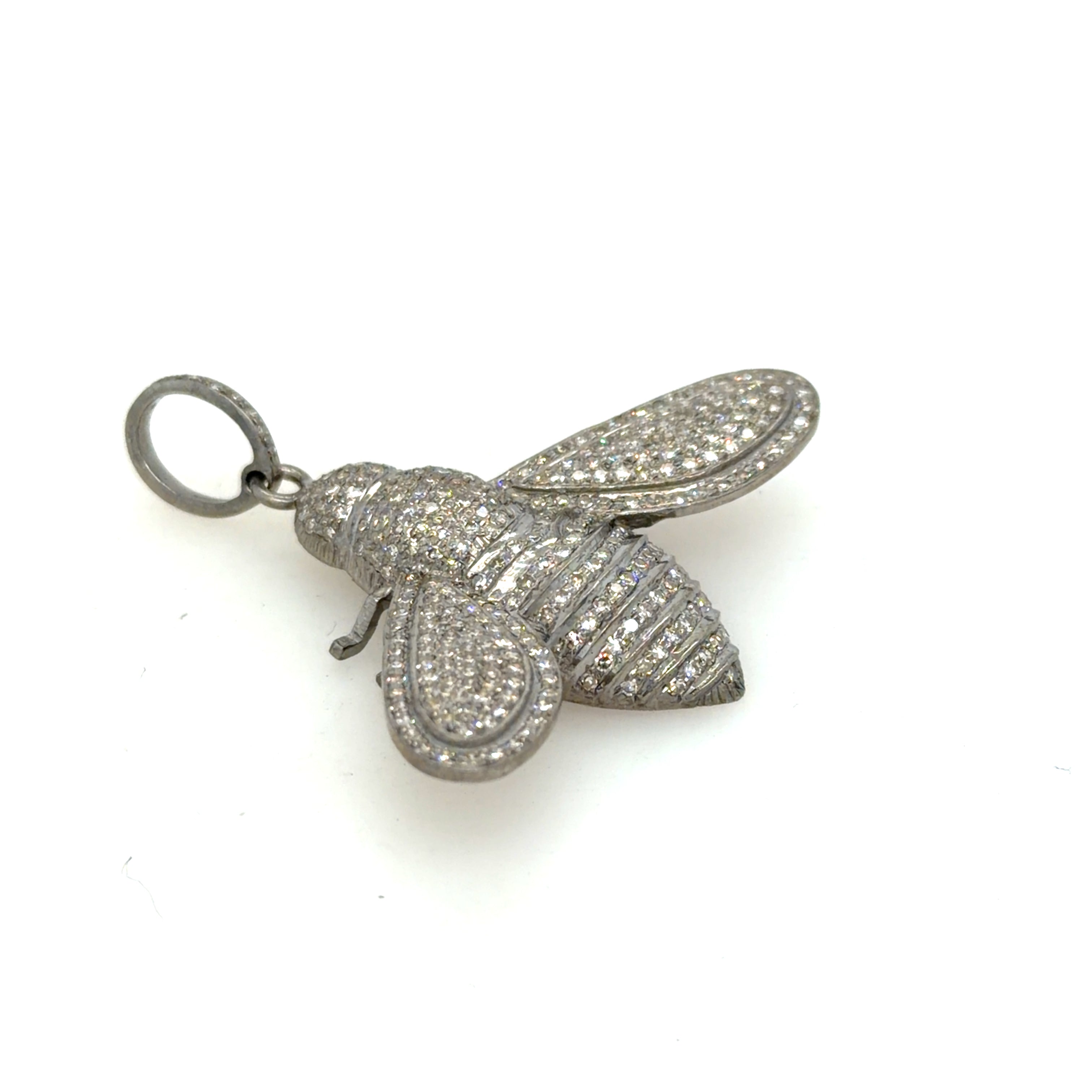 Sterling Silver & Diamond Queen Bee