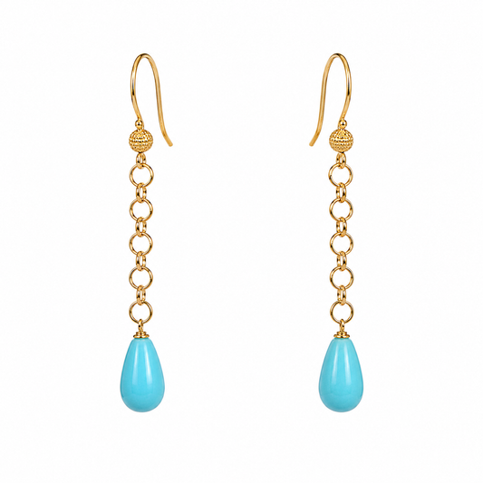 Turquoise Drop Earrings