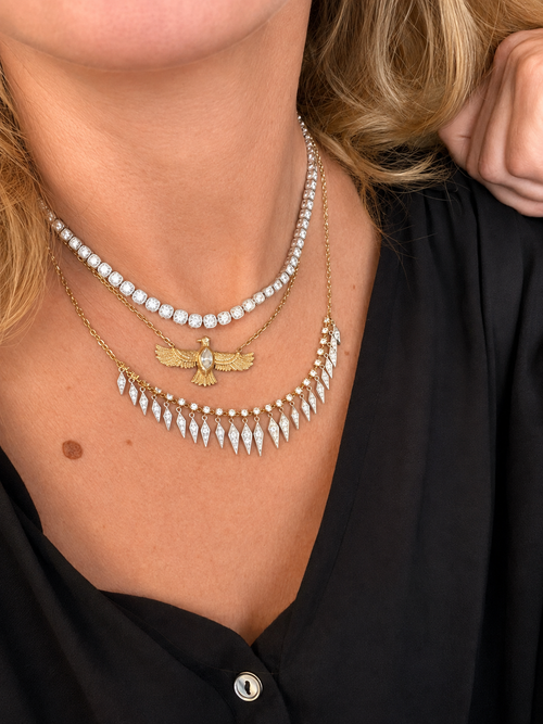 14k Grit & Grace Diamond Necklace