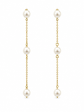 14k Pearl Drop Earrings