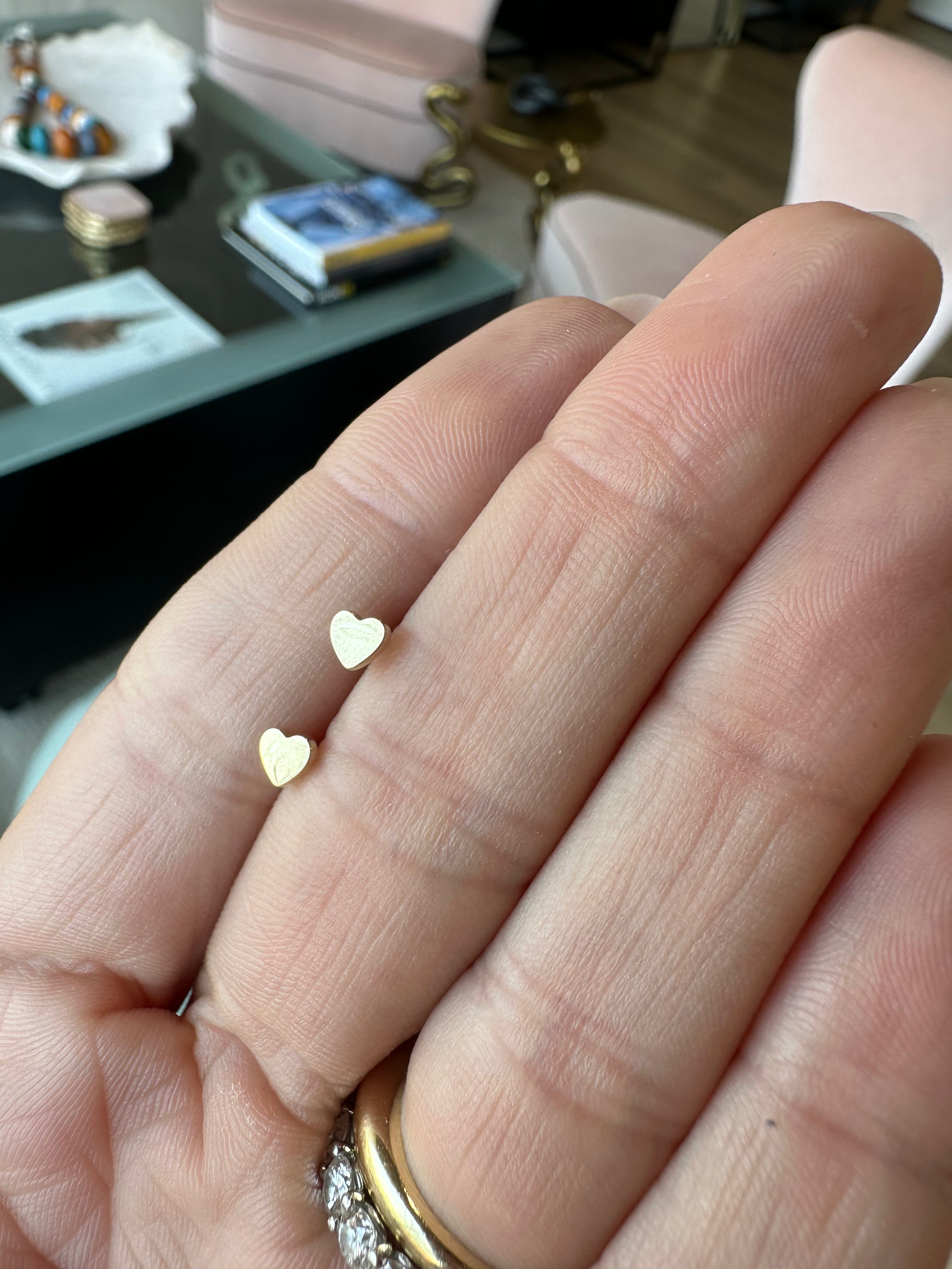 Baby Heart Stud Earrings