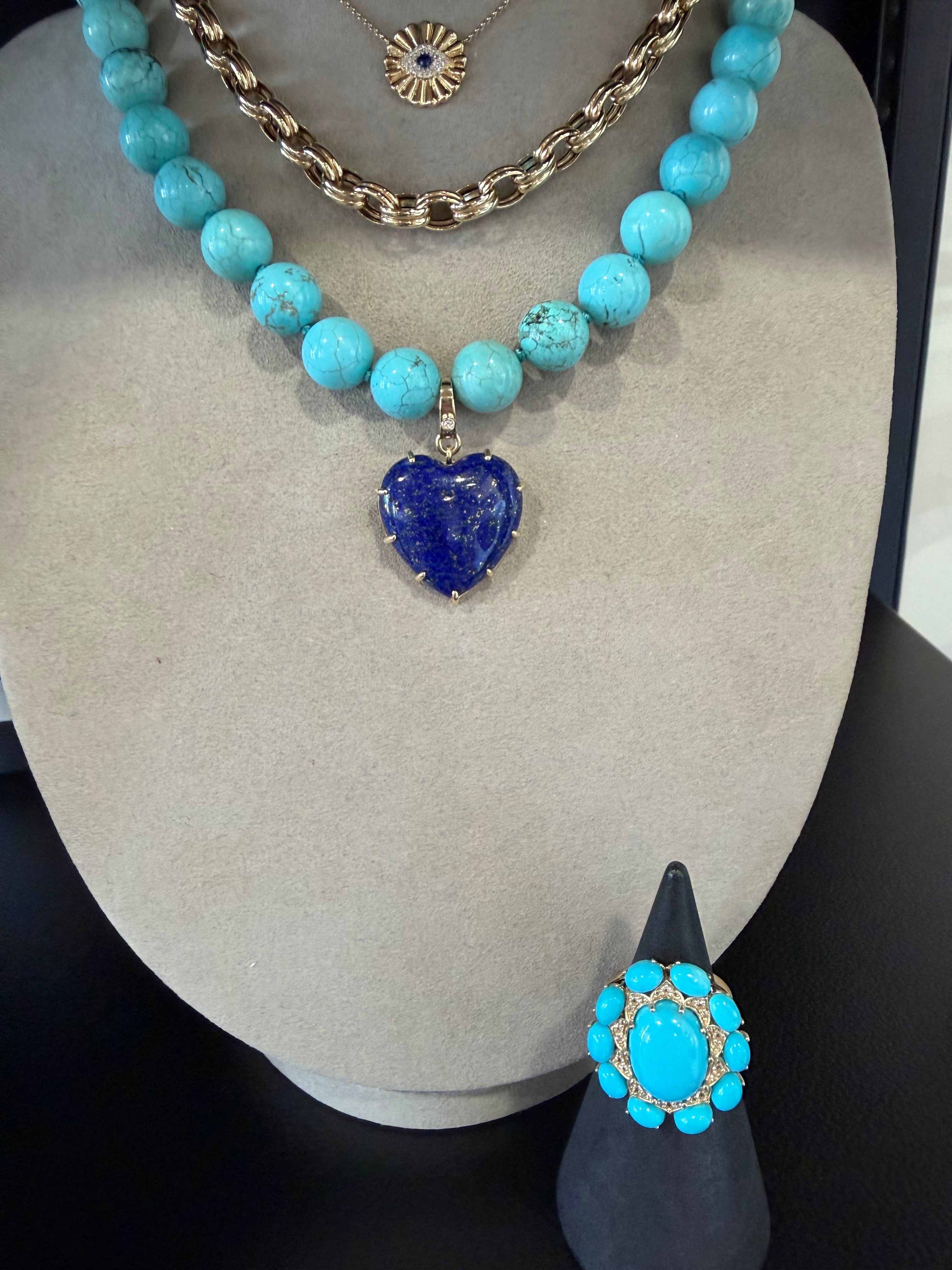 Mae Heart of Gold Pendant