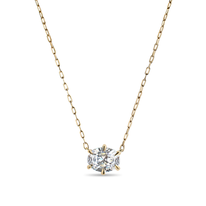 Everyday Oval Diamond Pendant