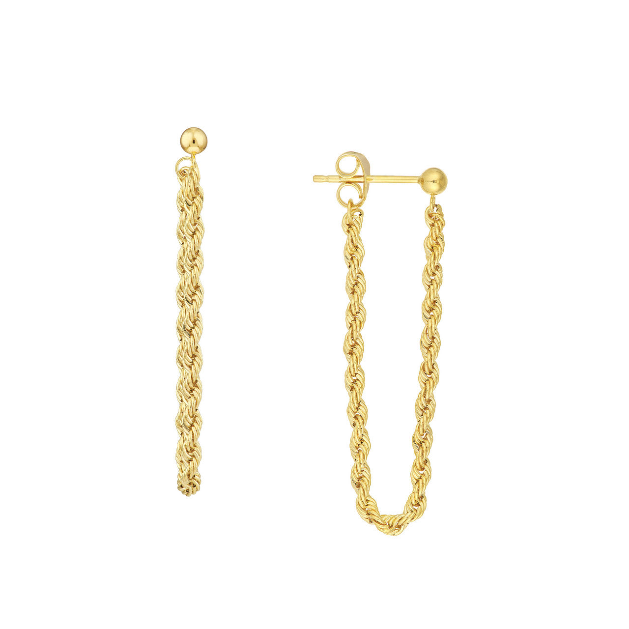 Rope Chain Earrings