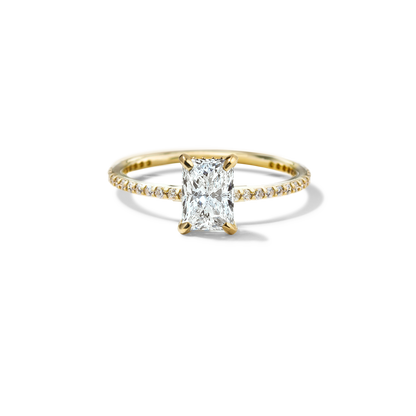 18K Yellow Gold Radiant