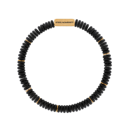 Steele & Barnett Two Tone Stone Bracelet
