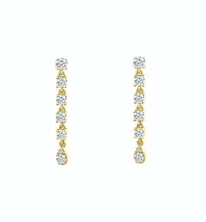 Small Betty Diamond Earrings