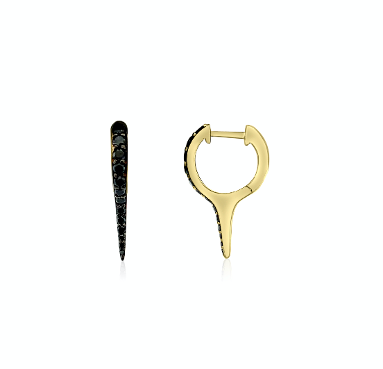 Baby Diamond Spear Earring