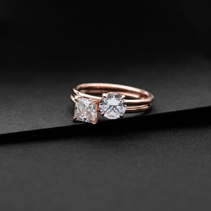 JBJ Solitaire Diamond Engagement Ring