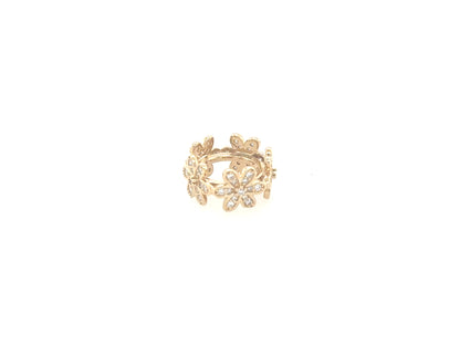 Diamond Daisy Rondelle