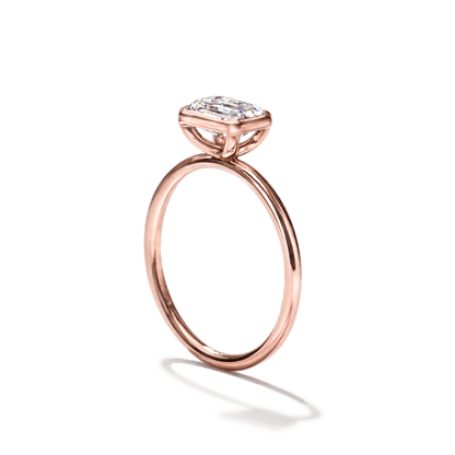 JBJ Bezel Diamond Engagement Ring