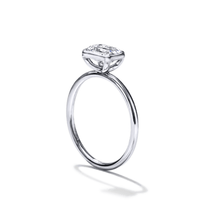 JBJ Bezel Diamond Engagement Ring