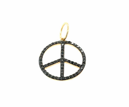 Small Black Diamond Peace