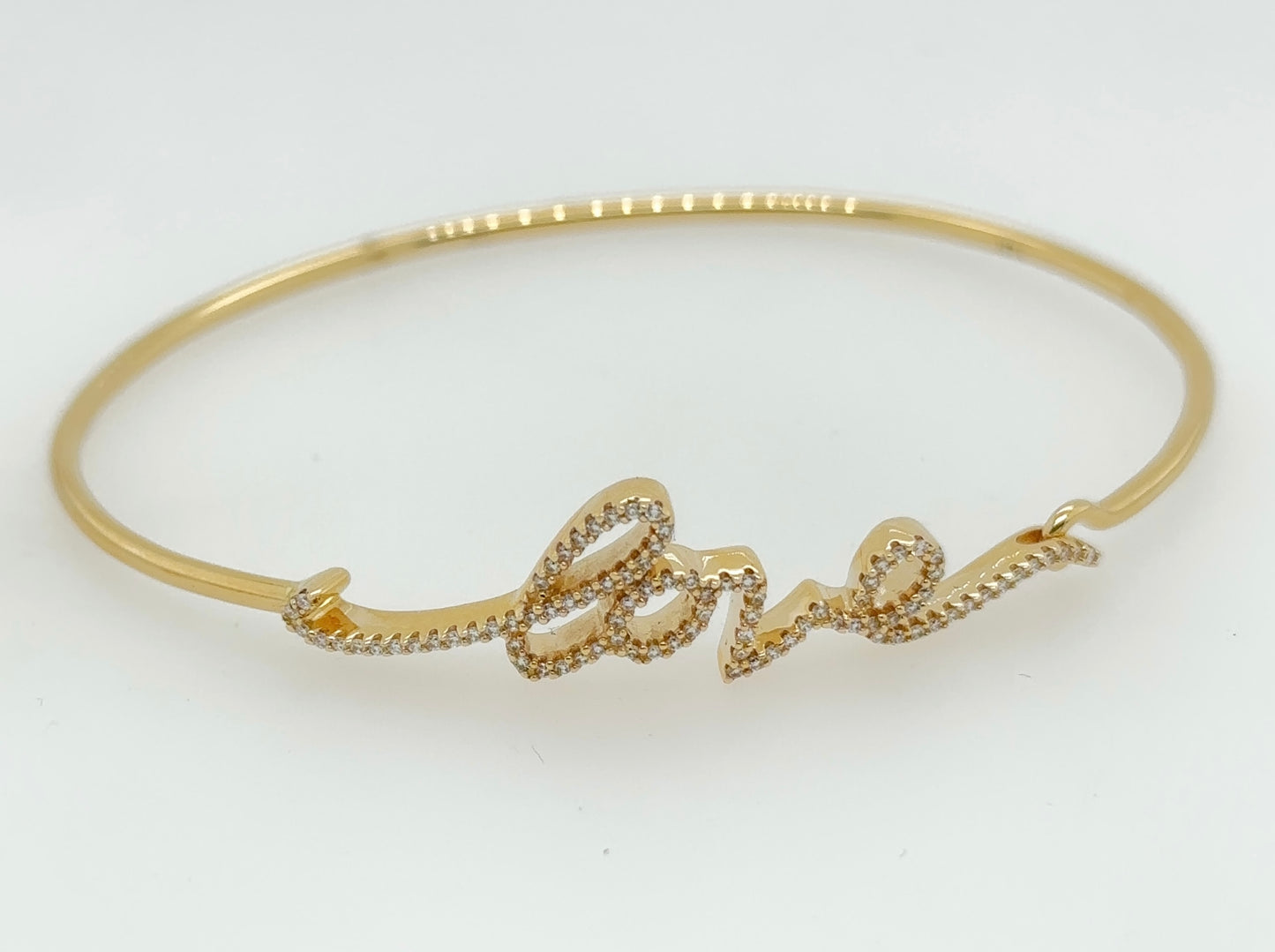 Cursive Love Bracelet
