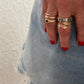 Arlene Gold Snake Ring