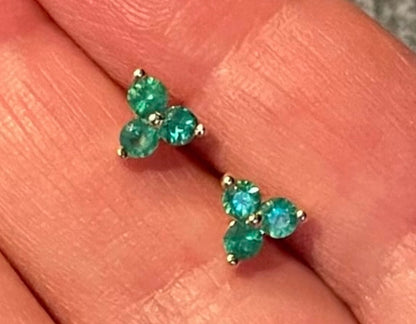 Birthstone Stud Earrings