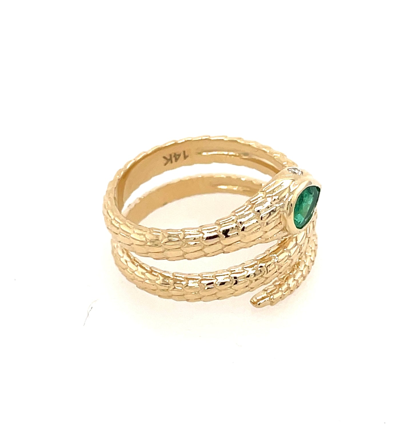 Arlene Gold Snake Ring