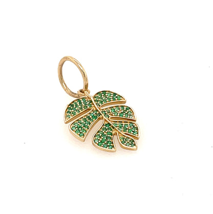 Kendall Palm Leaf Pendant