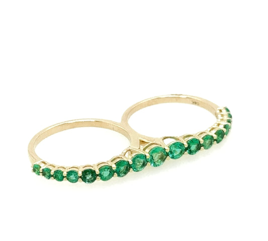Millie Double Gemstone Ring