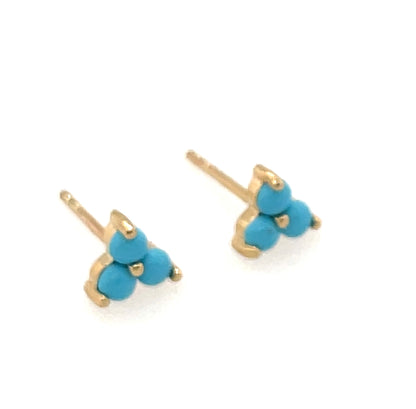 Birthstone Stud Earrings