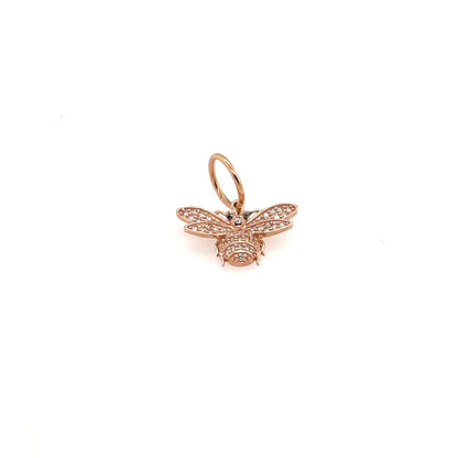 Baby Gold Bee Pendant