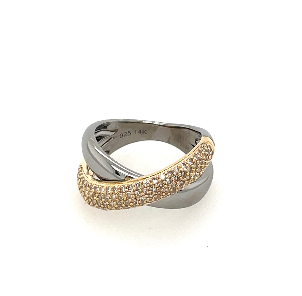 Taber Mixed Metal Ring