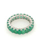 Gemstone Eternity Band