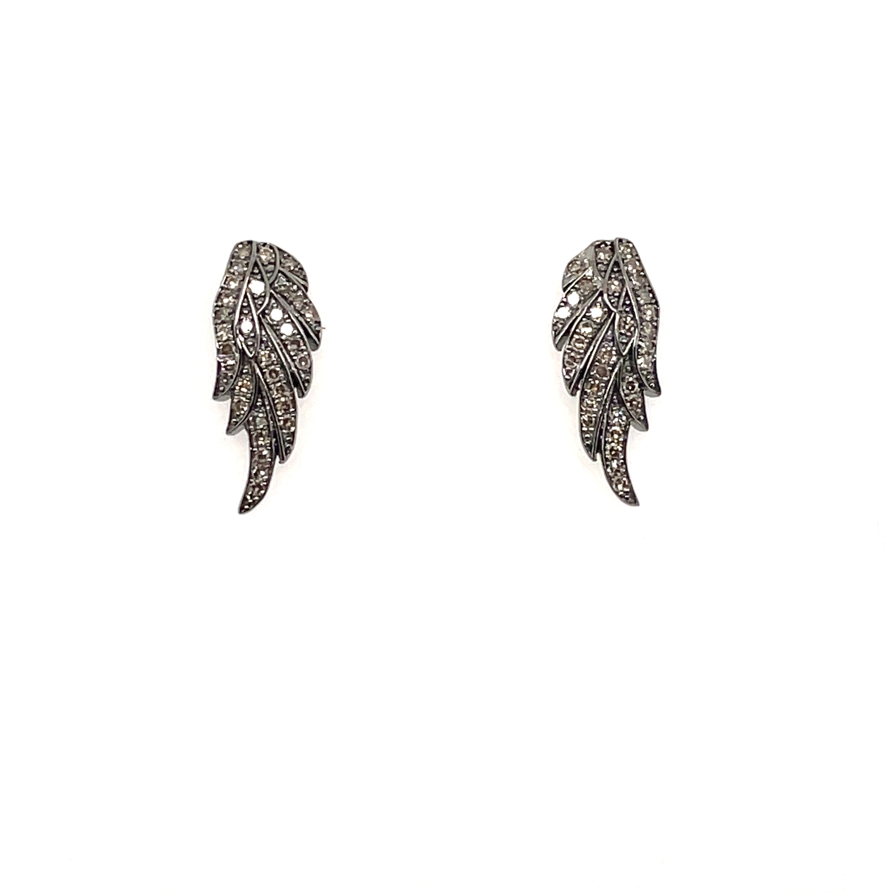Angel Wing Stud Earrings
