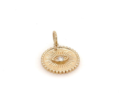 Des Evil Eye Pendant